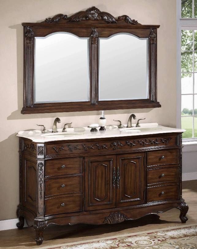 61Inch Torino Vanity Matching Set Mirror 61Torino Sink Vanity